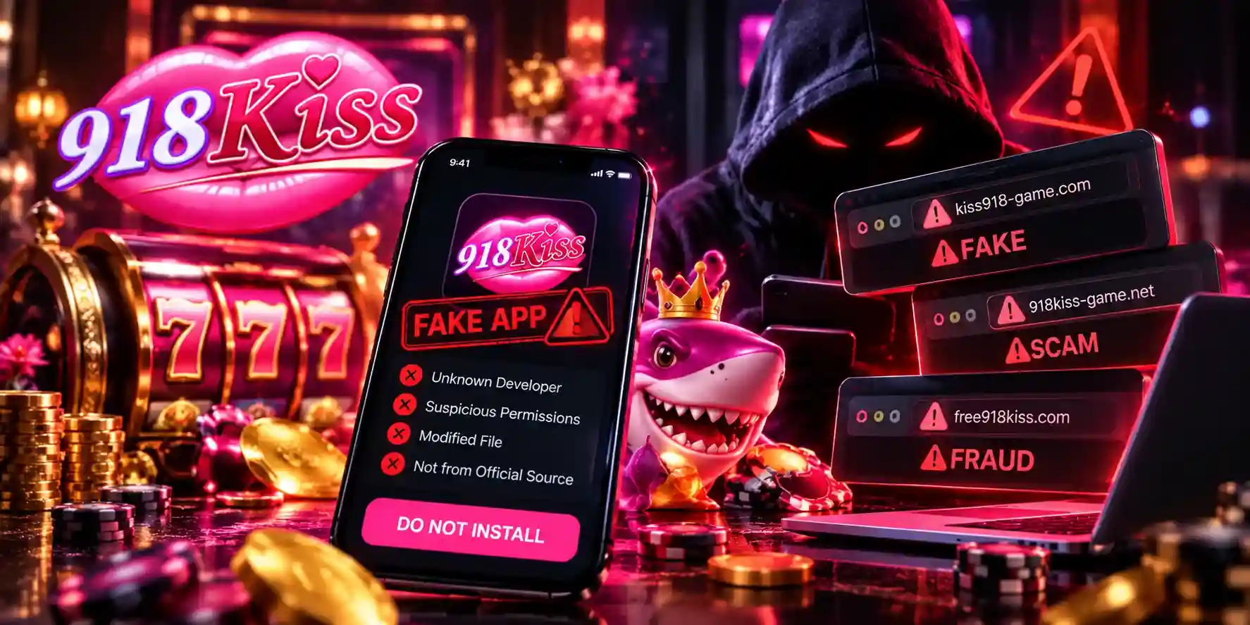 kiss918 fake app
